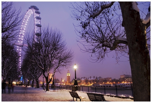Winter Walk in London