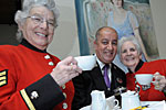 The Cavendish London support the Chelsea Pensioners with Afternoon Tea